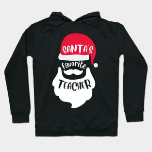 Santa's Favorite Teacher Hoodie